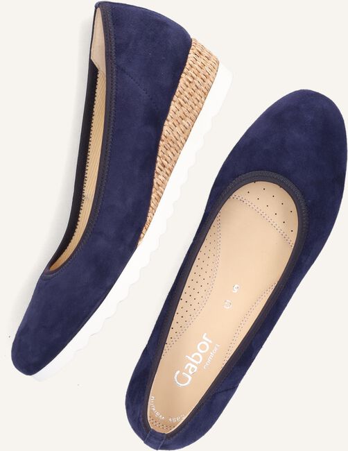 Blauwe GABOR Instappers 641 Blauwe GABOR Instappers 641 - large