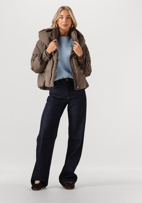 Taupe NUKUS Gewatteerde jas EMILIA JACKET - large