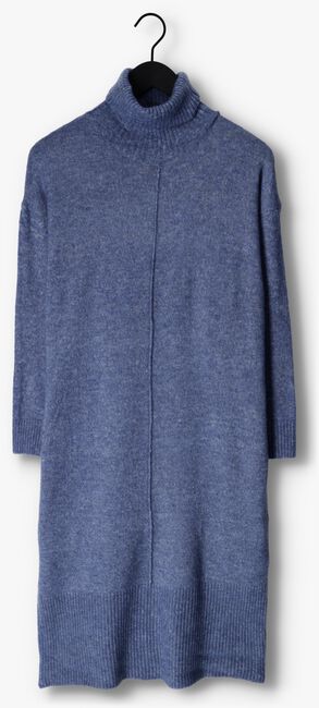 Blauwe OBJECT Midi jurk ABBIE L/S KNIT DRESS - large