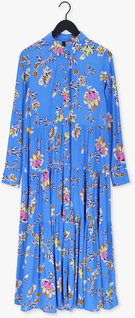 Blauwe Y.A.S. Midi jurk YASINDIGO LS LONG DRESS S. - large