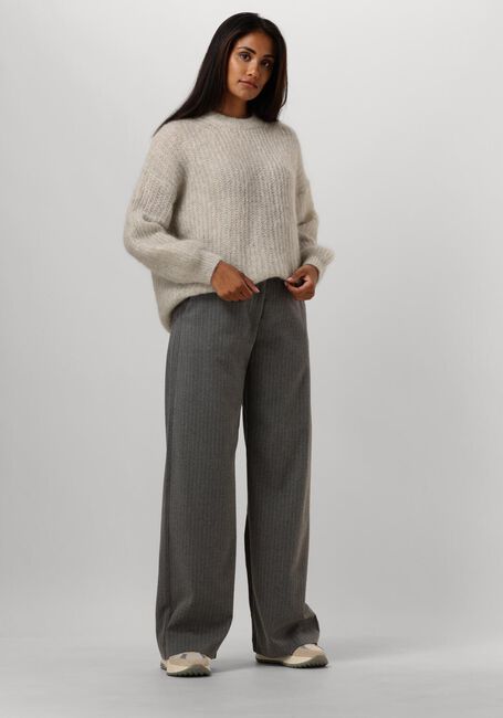 Grijze DES PETITS HAUTS Trui BURMA - large