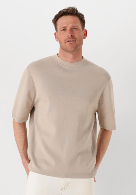 Beige SAINT STEVE T-shirt TJEERD - large