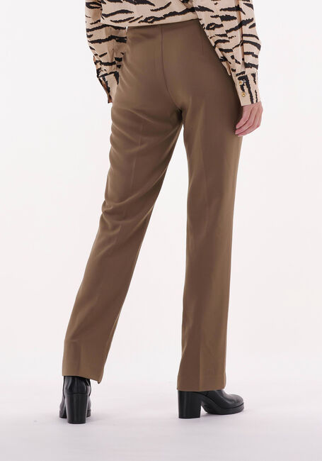 Bruine SECOND FEMALE Pantalon FIQUE TROUSERS - large