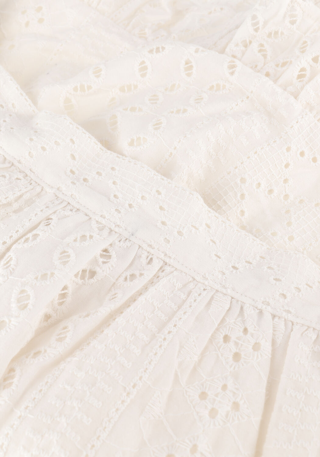 Gebroken wit OBJECT Korte broek OBJVIOLETTA HW SHORTS - large