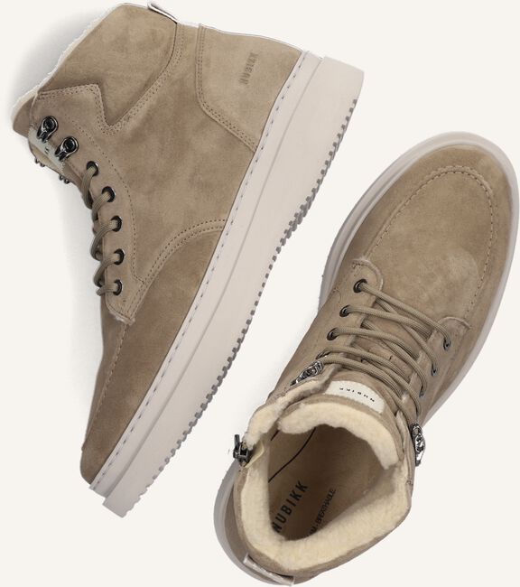 Taupe NUBIKK Hoge sneakers JONAH POLAR FUR Taupe NUBIKK Hoge sneakers JONAH POLAR FUR - large