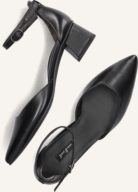 Zwarte PAUL GREEN Sandalen met hak 3820 Zwarte PAUL GREEN Sandalen met hak 3820 - large