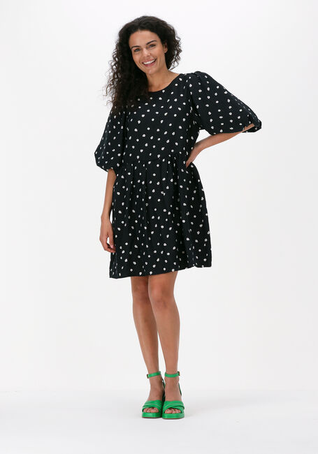 Blauwe MSCH COPENHAGEN Mini jurk SIGRIDA SS DRESS AOP - large