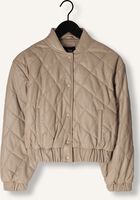 Taupe IBANA Leren jas JEROMY Taupe IBANA Leren jas JEROMY - medium