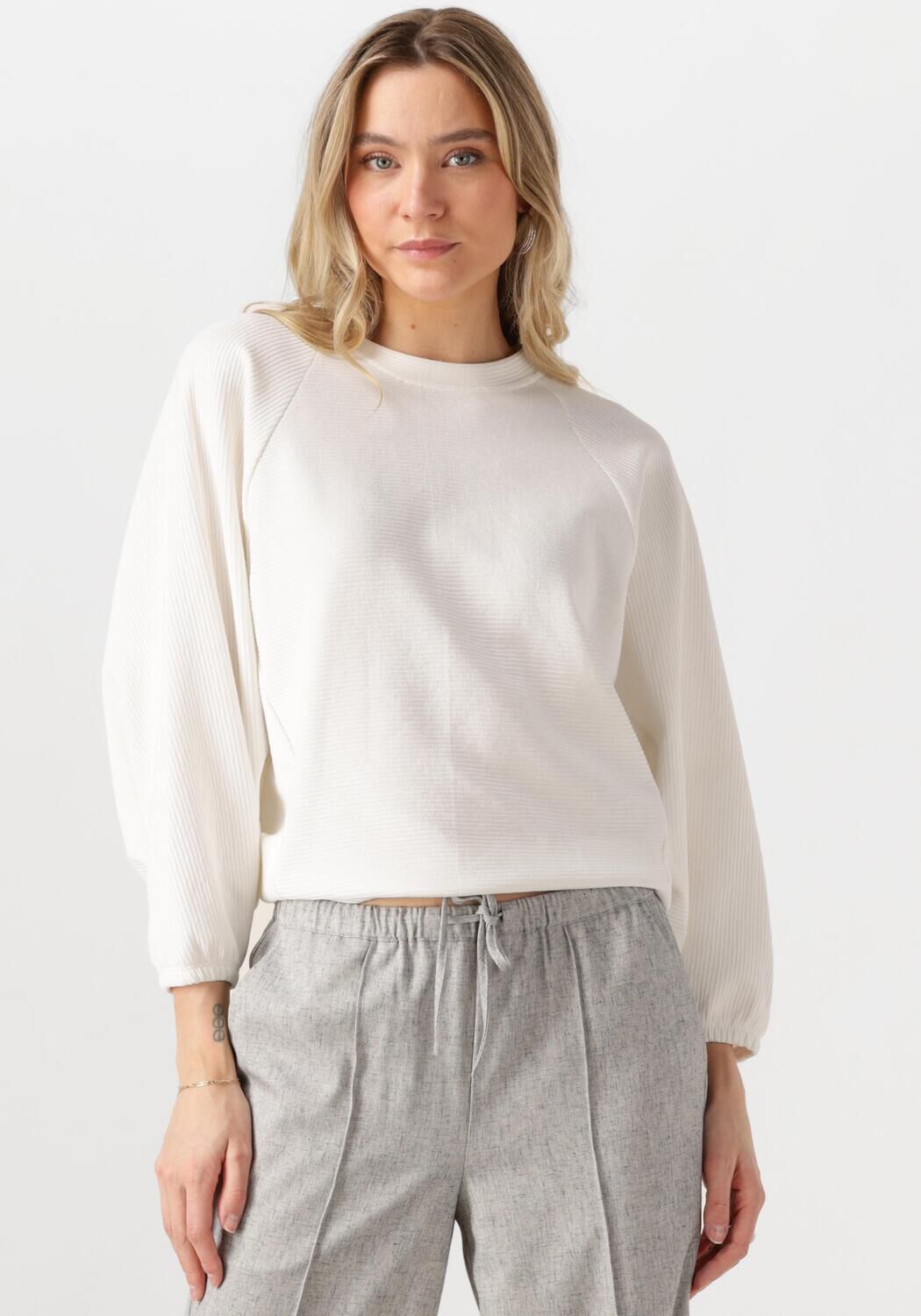 MINUS Dames Truien & Vesten Kolini Sweat Wit
