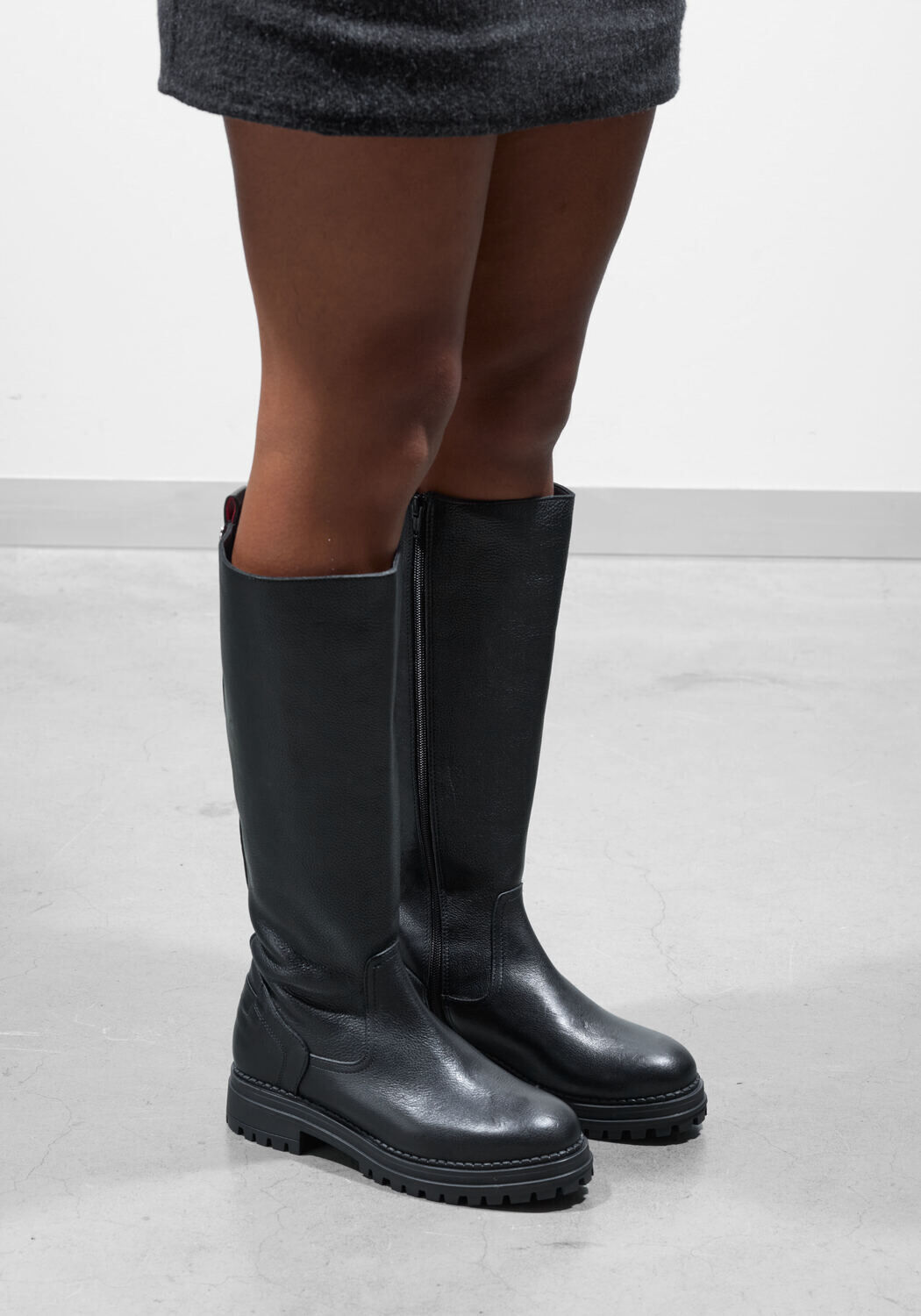 Zwarte HABOOB Hoge laarzen LAUREN - medium