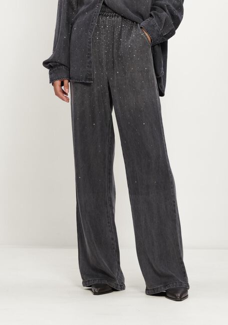 Antraciet STUDIO AMAYA Wijde broek ZIA PANTS - large