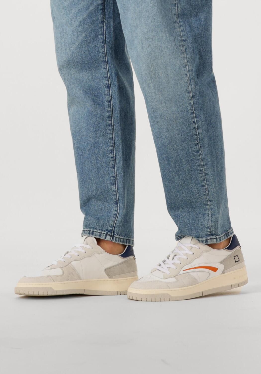 Witte D.A.T.E Lage sneakers TORNEO - large