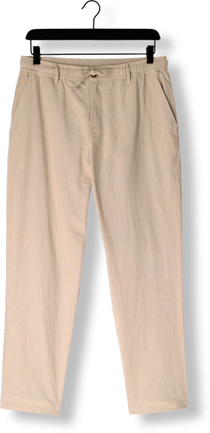 ANERKJENDT Heren Broeken Akjan Cot linen Ela Pants Beige