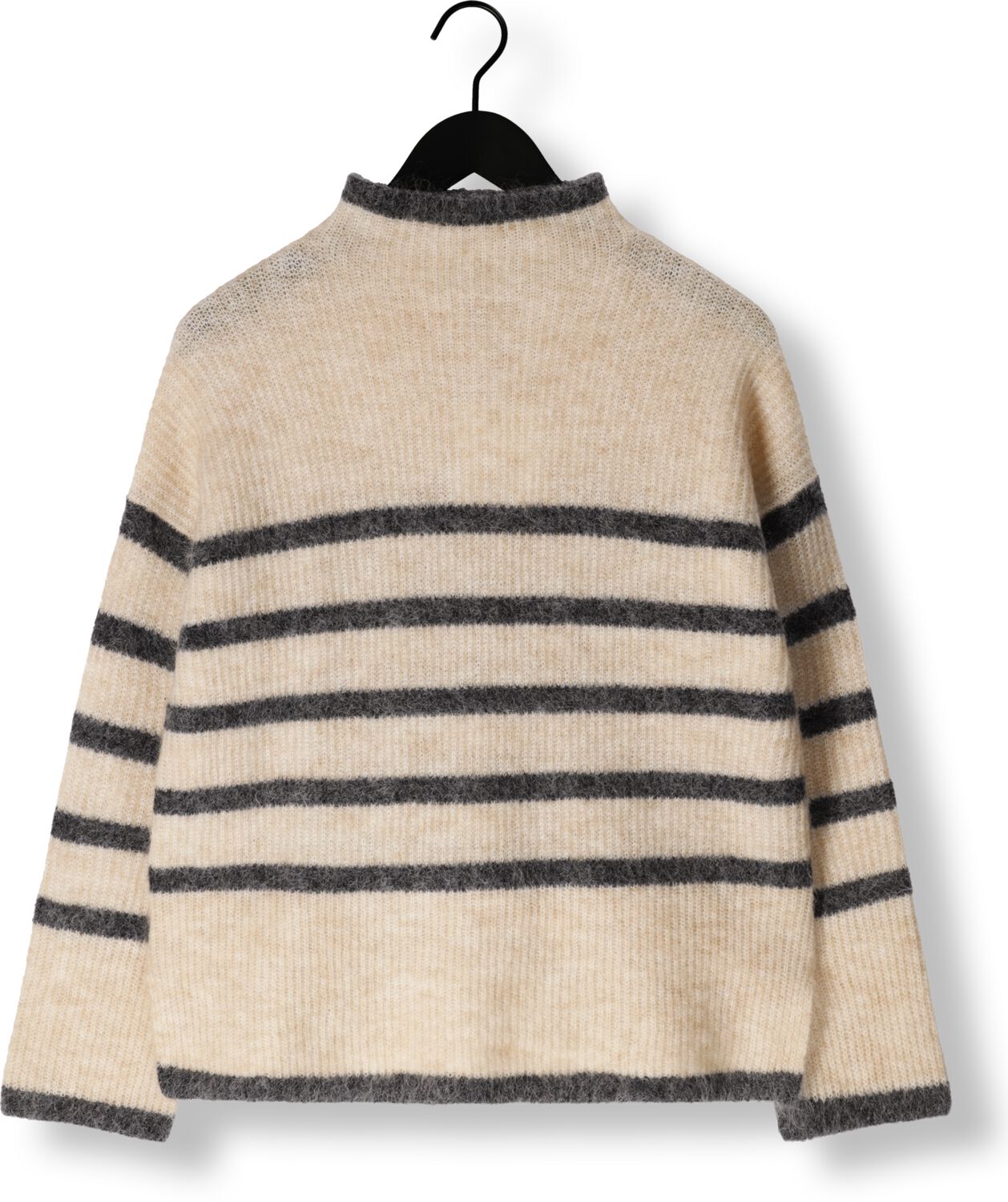 SECOND FEMALE Dames Truien & Vesten Ovalis Knit T-neck Zand