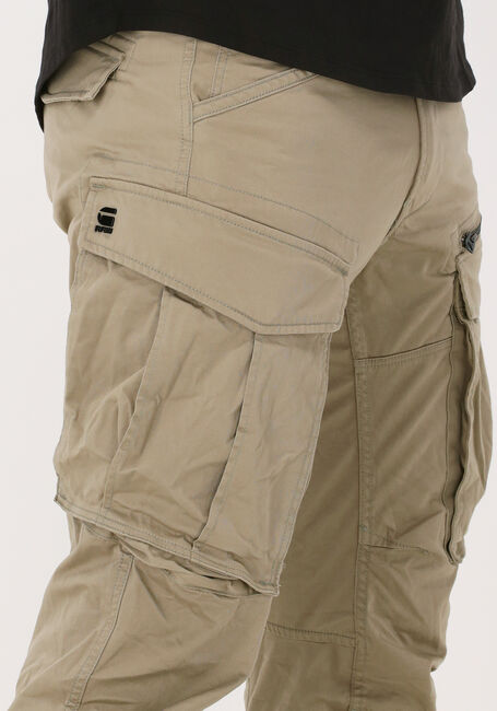 Khaki G-STAR RAW Cargobroeken ROVIC ZIP 3D REGULAR TAPERED - large