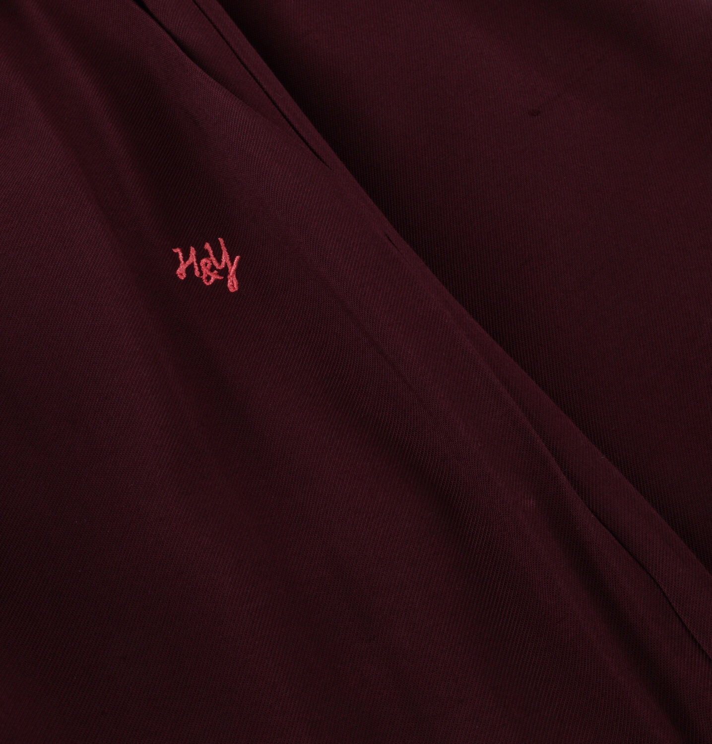 Bordeaux HARPER & YVE Wijde broek MEIKE-PA - large