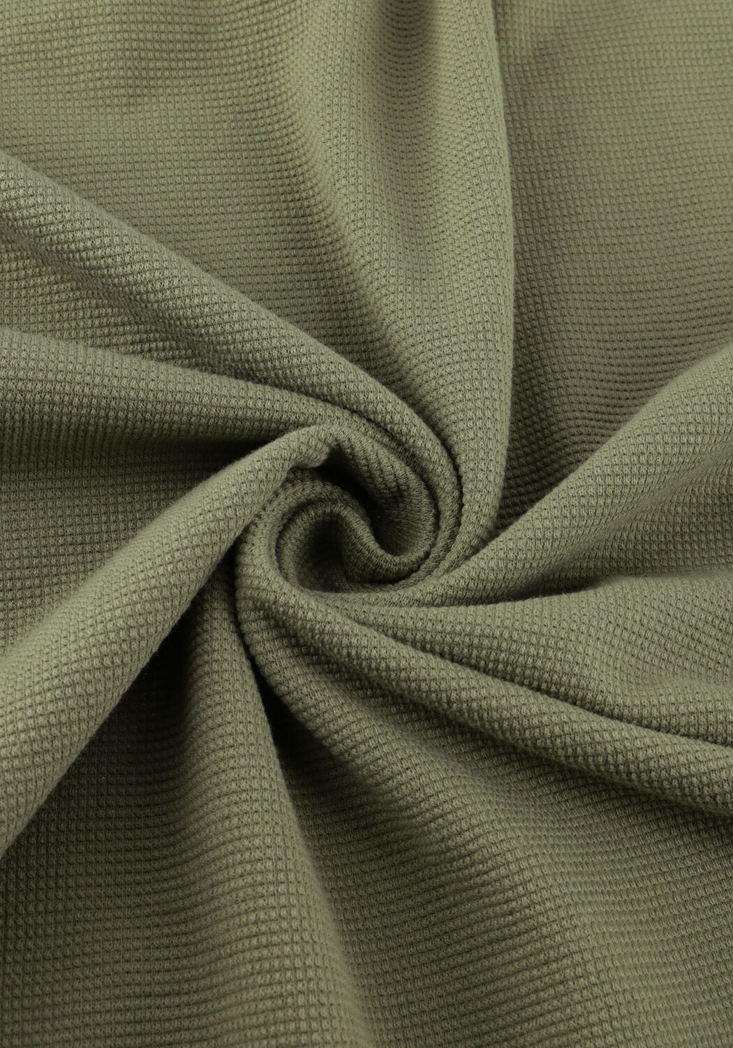 Olijf VANGUARD Polo SHORT SLEEVE POLO COTTON POLY WAFFLE STRUCTURE - large