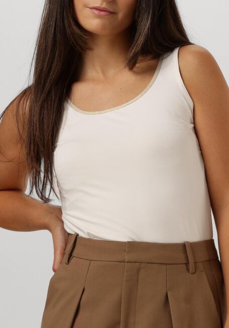 Gebroken wit NUKUS Top JUBA SINGLET - large