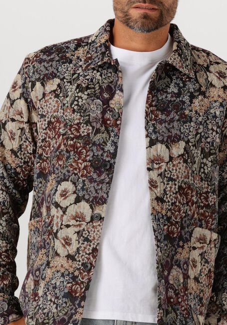 Multi LES DEUX Overshirt HUGH JACQUARD OVERSHIRT - large