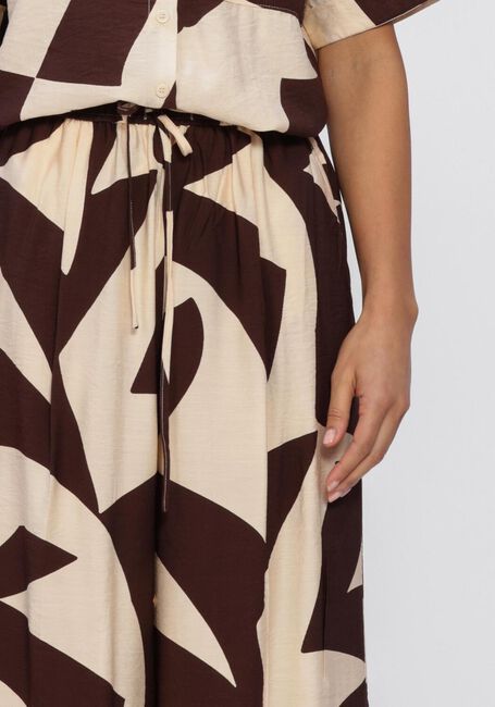 Creme GRACE & MILA Wijde broek SS2613033 - large