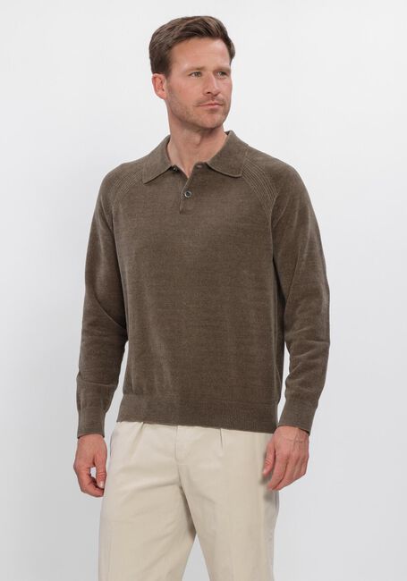 Bruine PROFUOMO Trui CHENILLE - large