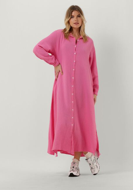 Roze PENN & INK Maxi jurk S23T900 - large