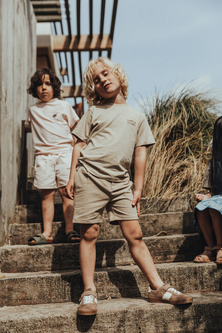 Taupe BAJE STUDIO T-shirt DUKE - large