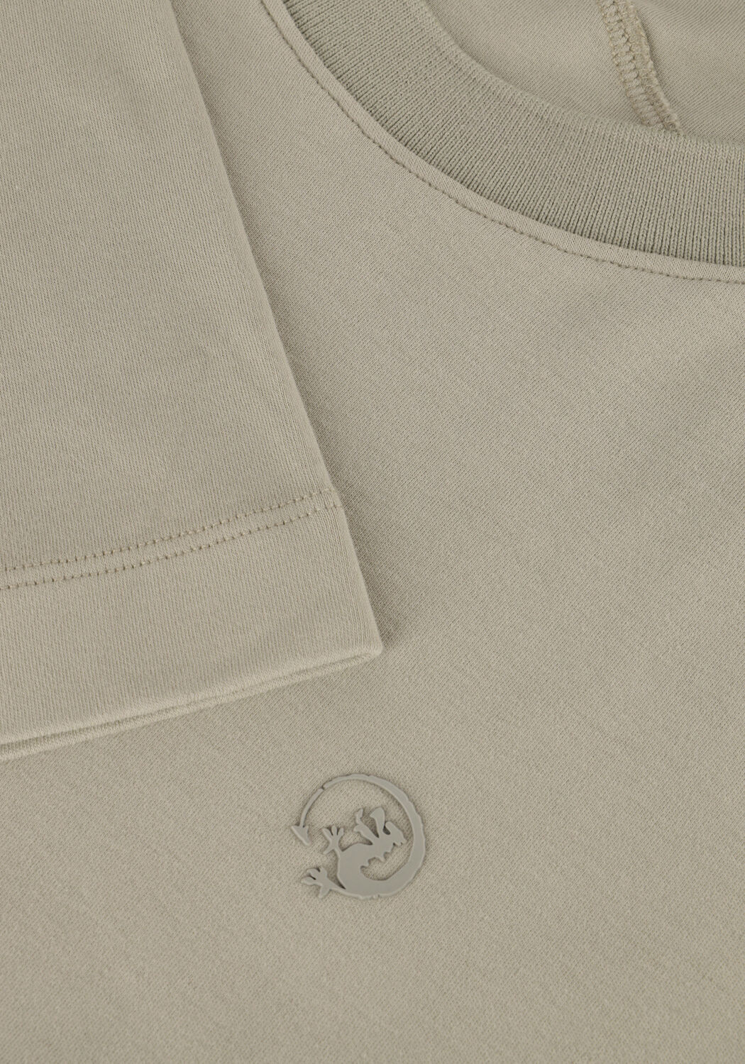 Groene CAST IRON T-shirt SHORT SLEEVE R-NECK REGULAR FIT INTERLOCK - large