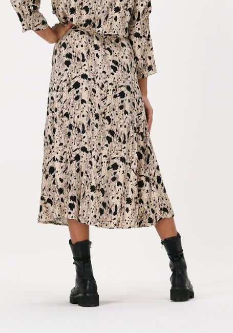 Beige OBJECT Midirok DONNA HW LONG SKIRT - large