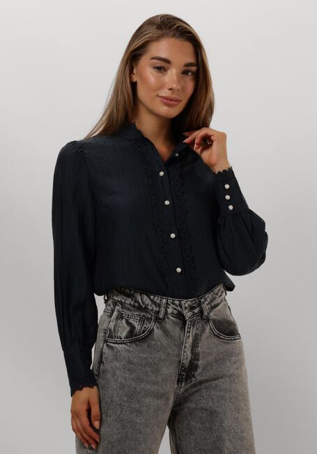 Blauwe CO'COUTURE Blouses ANGIE ANGLAISE SHIRT - large