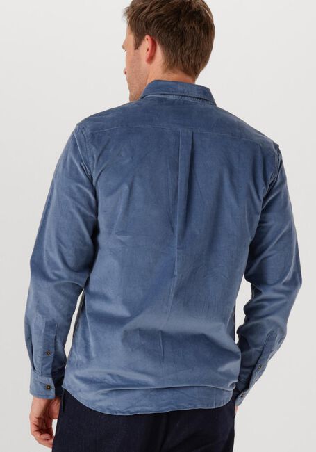 Blauwe ANERKJENDT Casual overhemd AKLEIF SOLID CORD SHIRT - large