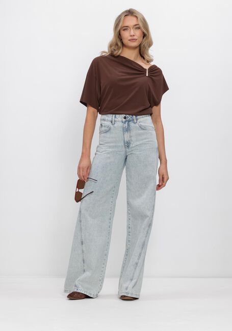 Blauwe CO'COUTURE Tops & T-shirts ARONACC WIDELL JEANS - large