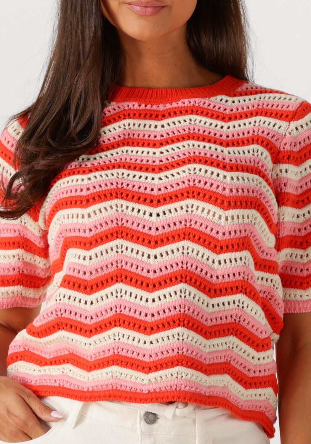 Y.A.S. Dames Truien & Vesten Yastrio Knit Pullover Rood
