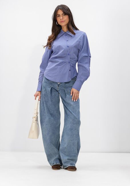 Blauwe CO'COUTURE Top ANIZA ASYM SHIRT - large