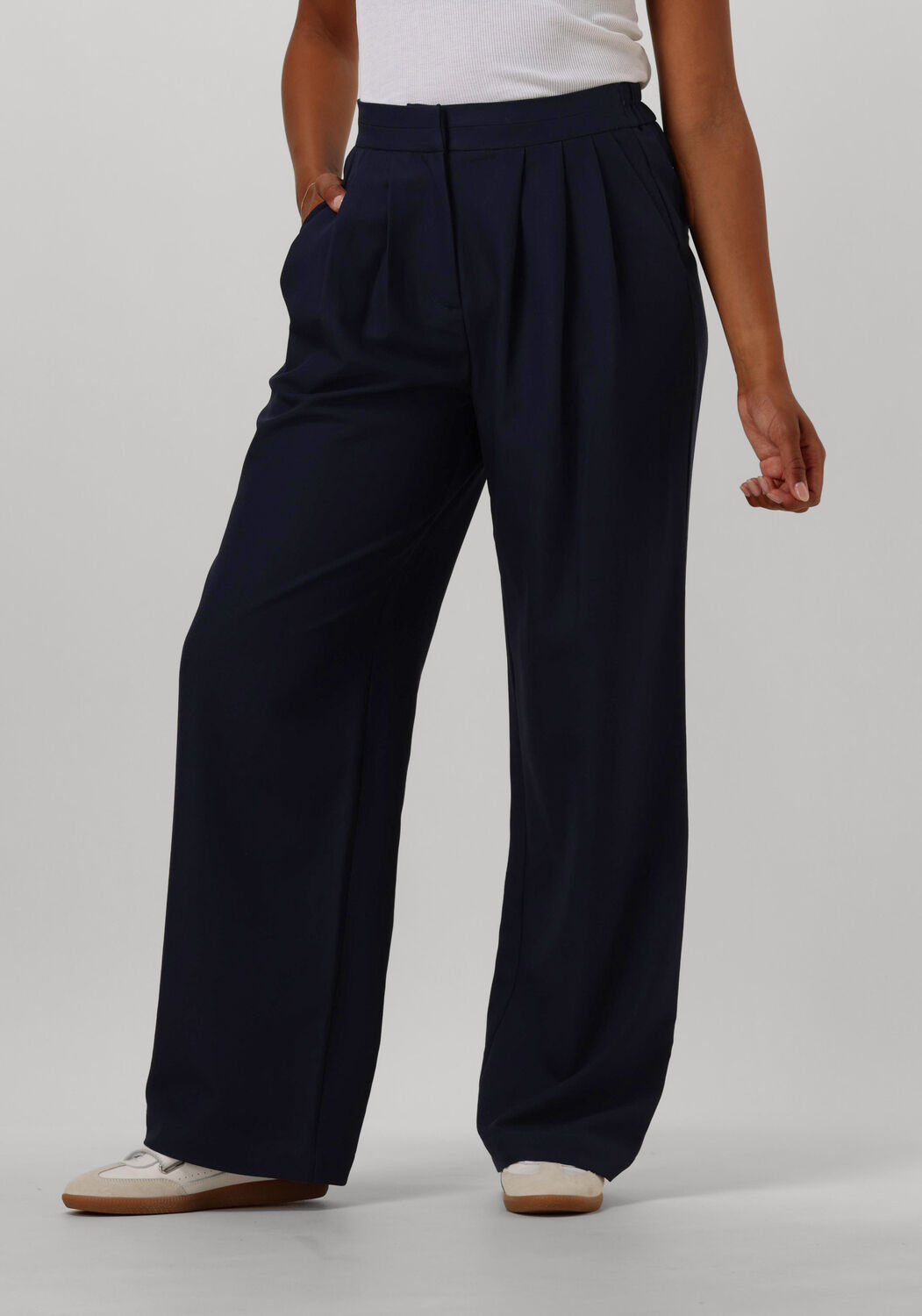 Y.A.S. Dames Broeken Yasdakota Hw Pant Donkerblauw