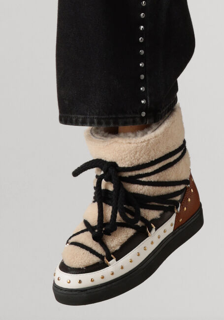 Cognac INUIKII Vachtlaarzen CURLY ROCK Cognac INUIKII Vachtlaarzen CURLY ROCK - large