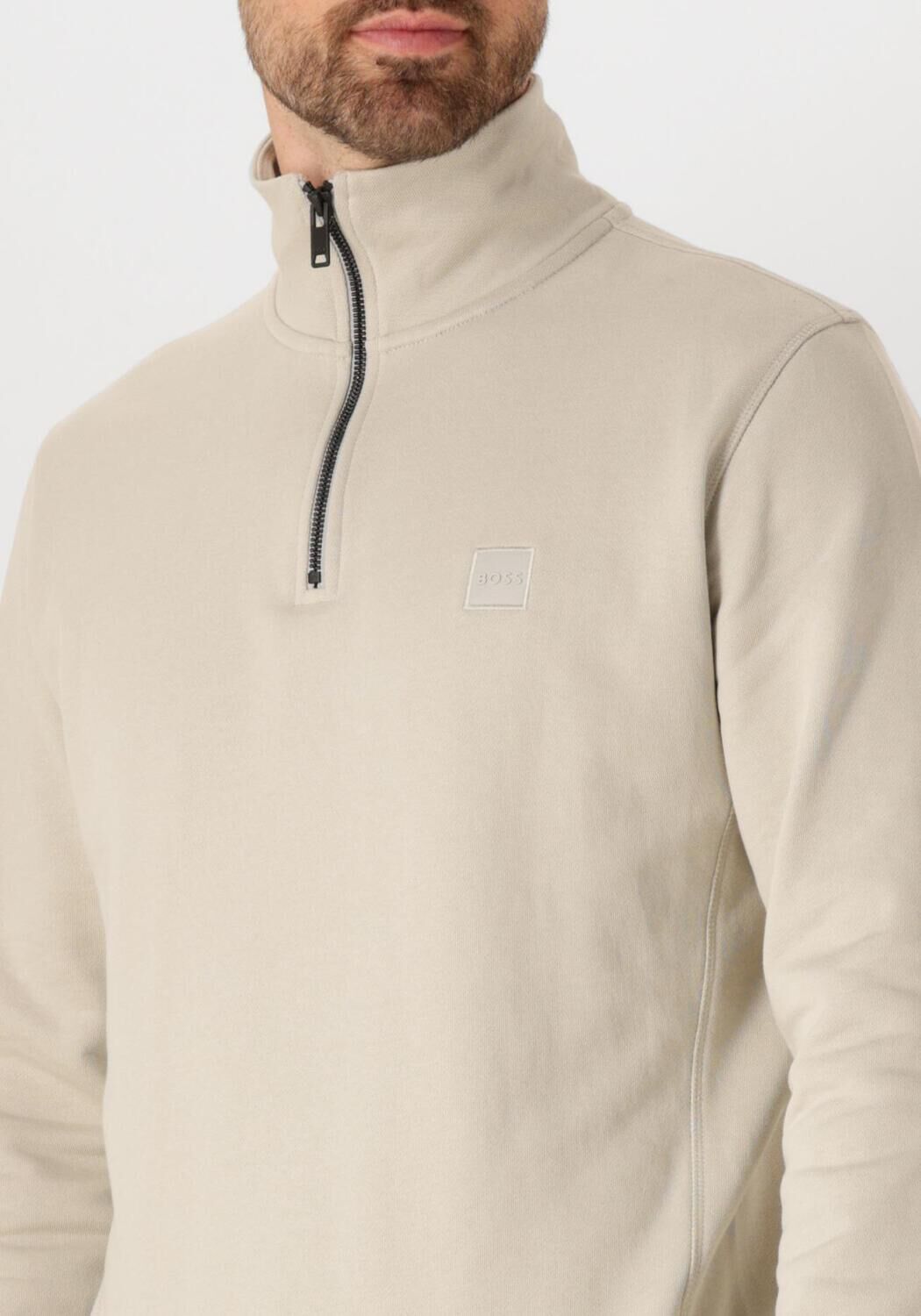 BOSS ORANGE Heren Truien & Vesten Zetrust Beige