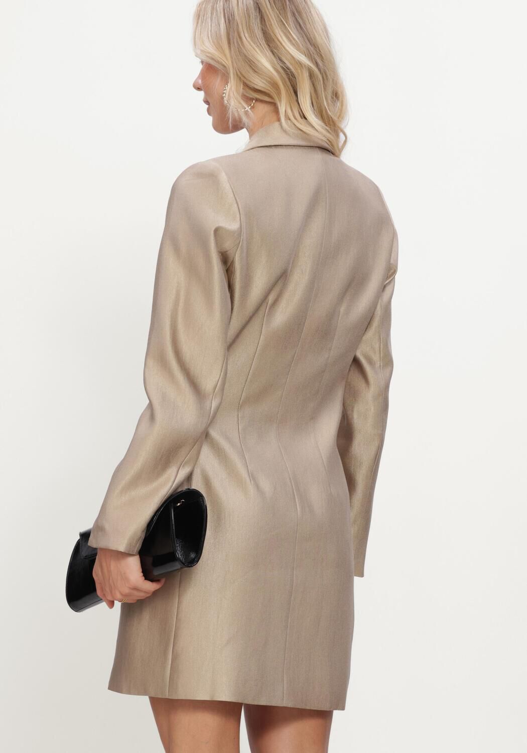 Beige FREEBIRD Mini jurk DIDA - large