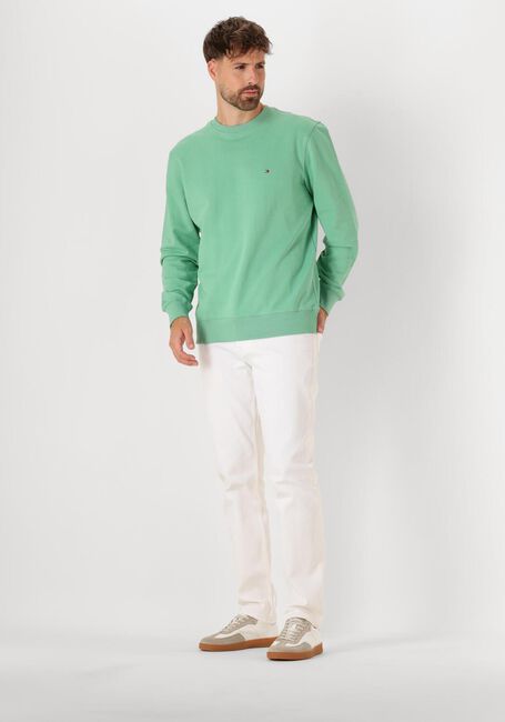 Groene TOMMY HILFIGER Trui ESSENTIAL TERRY CREWNECK - large