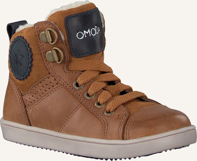 Cognac OMODA Hoge sneakers OM119717 Cognac OMODA Hoge sneakers OM119717 - large