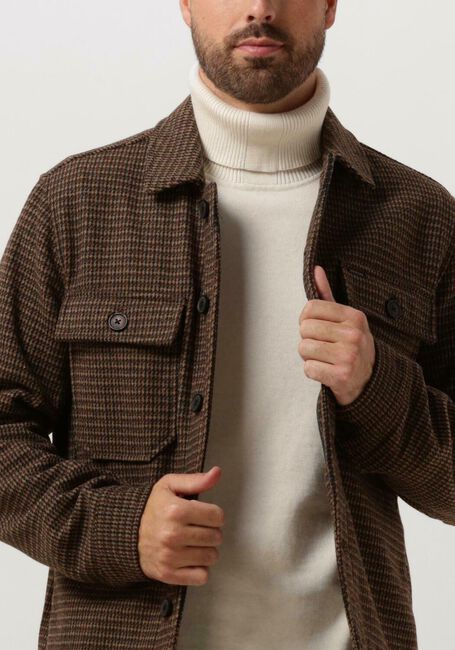 Groene DSTREZZED Overshirt TANN OVERSHIRT - large