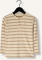 Beige YOUR WISHES Polo STRIPE TERRY RELAXED GRANDDAD LONGSLEEVE Beige YOUR WISHES Polo STRIPE TERRY RELAXED GRANDDAD LONGSLEEVE - medium