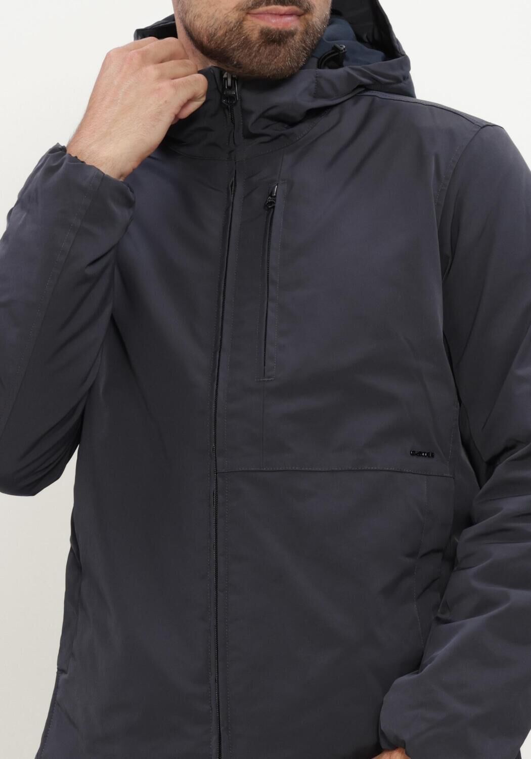 Donkerblauwe G-STAR RAW Jack CLEAN FOUNDATION HDD JACKET - large