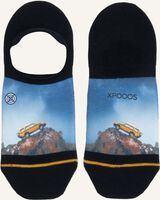 Blauwe XPOOOS Sokken DOING INVISIBLE - medium
