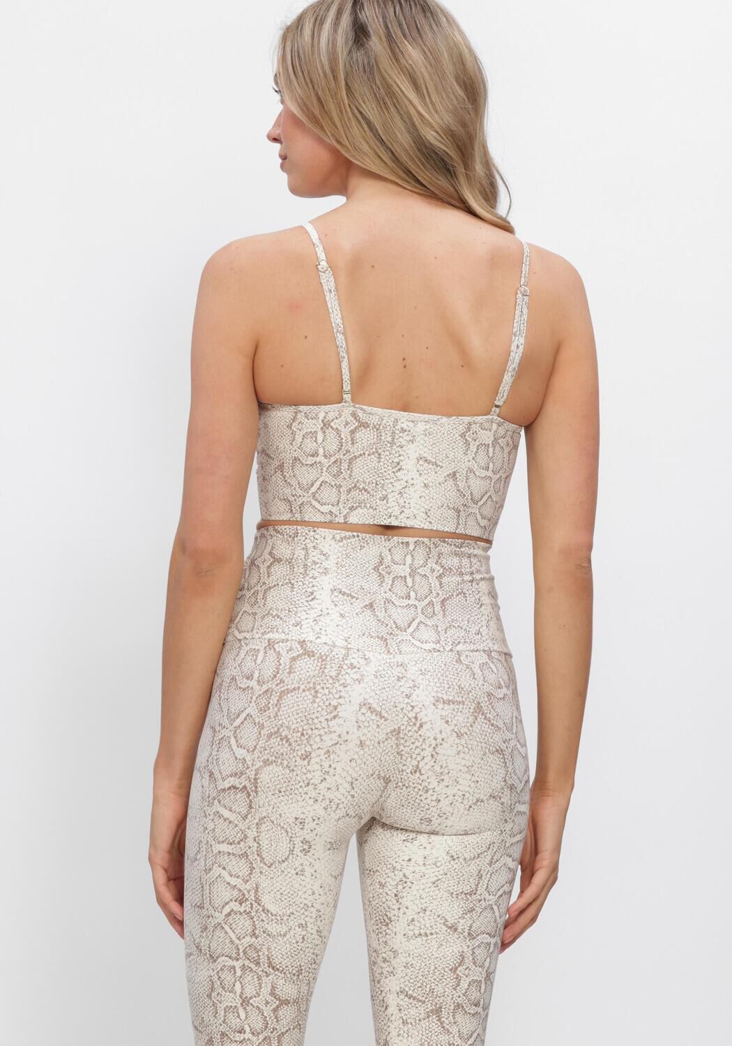 Bruine DEBLON SPORTS Top IVY BRA TOP - large