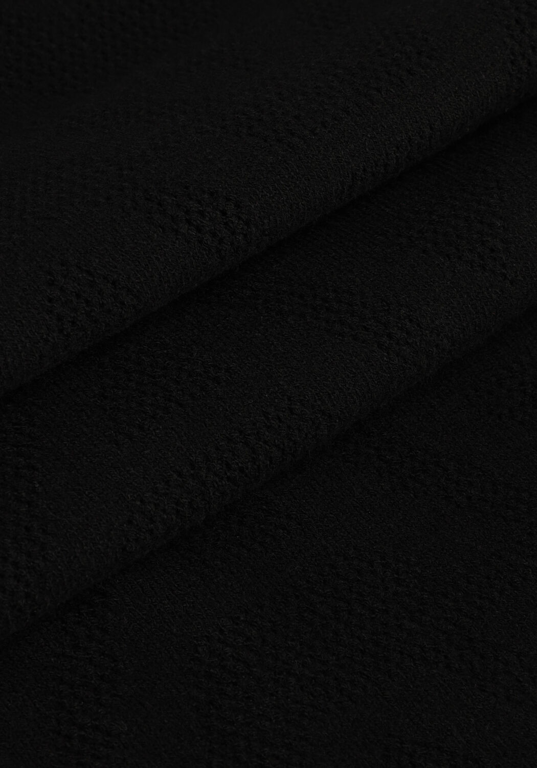 Zwarte ALIX THE LABEL Tops & T-shirts LADIES KNITTED A MESH TOP - large