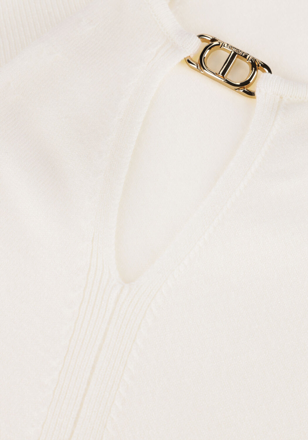 Witte TWINSET MILANO Top 251TP3490 - large