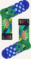 Groene HAPPY SOCKS Sokken BIG LEAF - medium