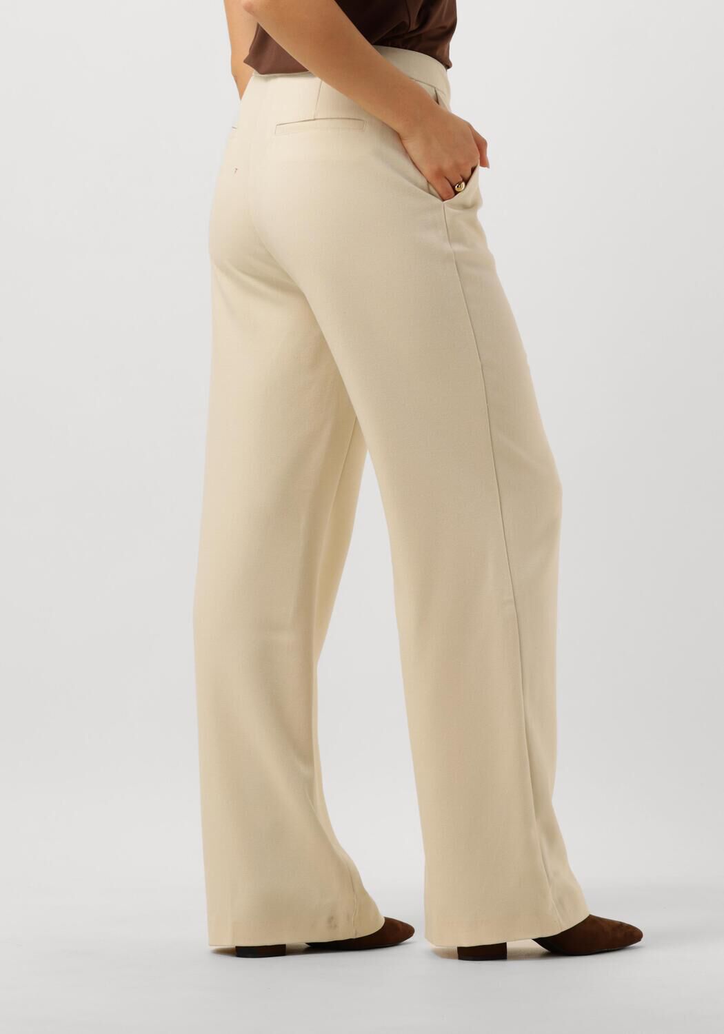 NOTRE-V Dames Broeken Nv-ella Beige