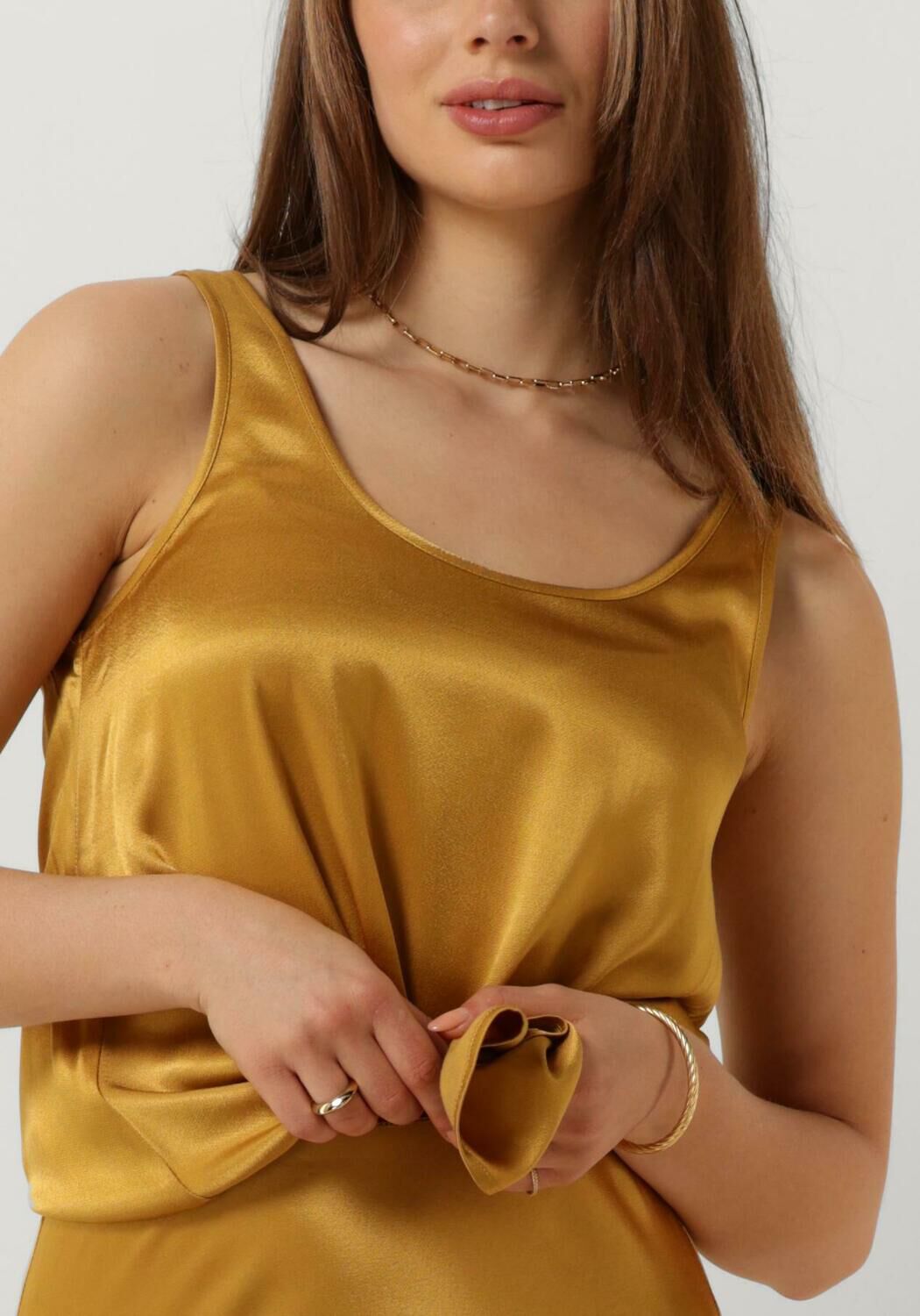 CIRCLE OF TRUST Dames Tops & T-shirts Isabelle Top Goud